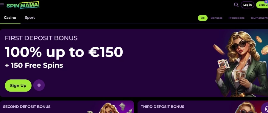 Spinmama Casino Spiele